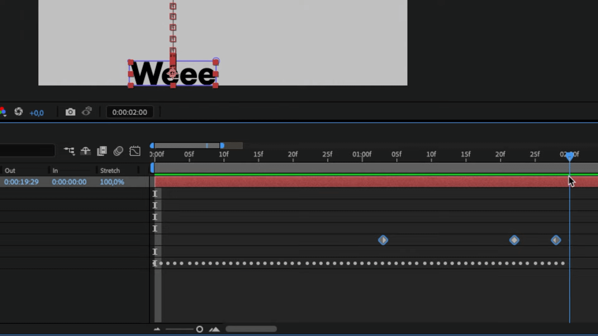 Export Contacts is enabled to generate a slider containing collision keyframes.