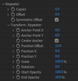 Repeater Options