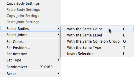 Context Menu Context Menu