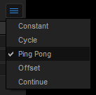 Keyframes Loop Types