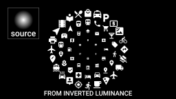 Scale From Inverted Luminance