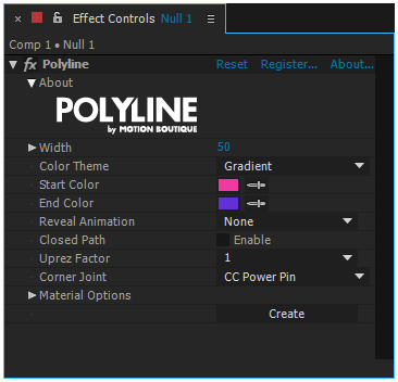 Polyline Interface