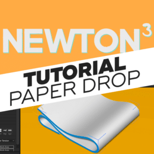 Learn how to use Newton3 and ConnectLayersPRO to create something similar to a piece of paper falling on the ground.